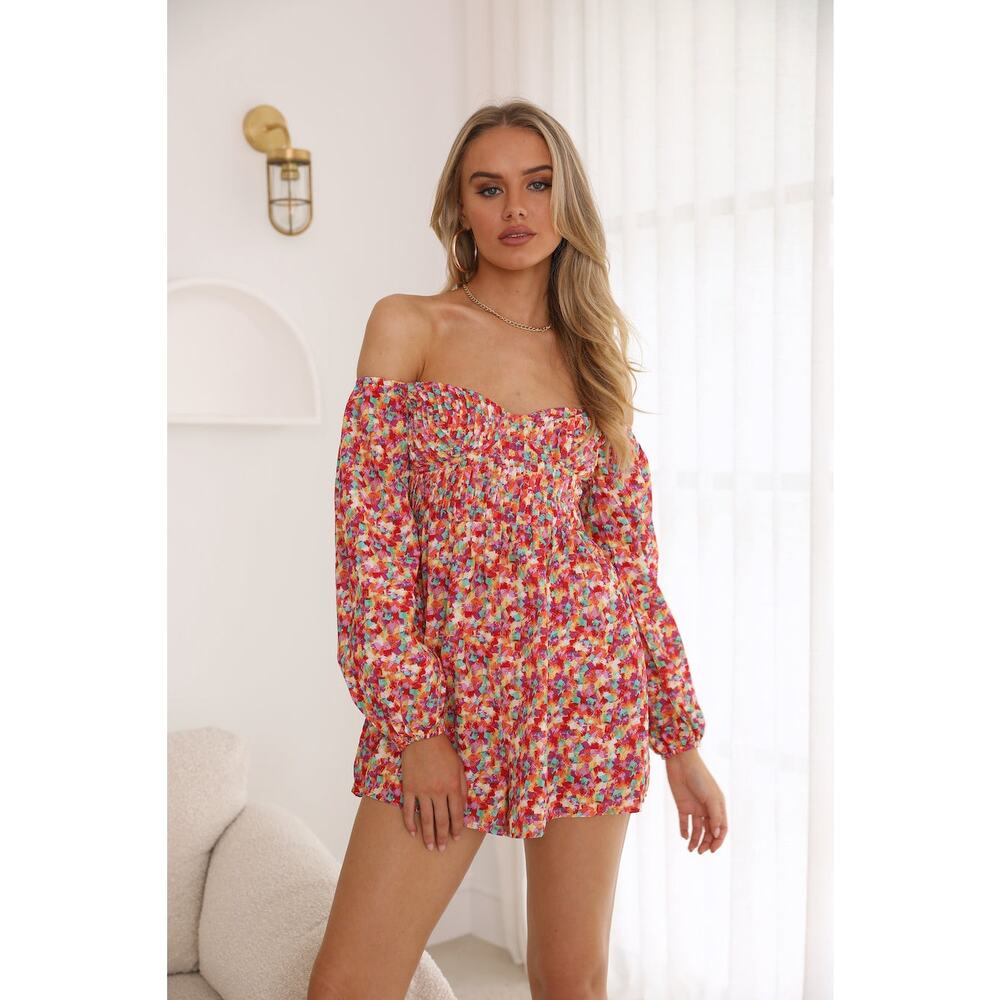Hello Molly IDENTIFY ME ROMPER MULTI Size US 8